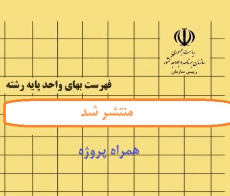 فهرست بهای 1403
